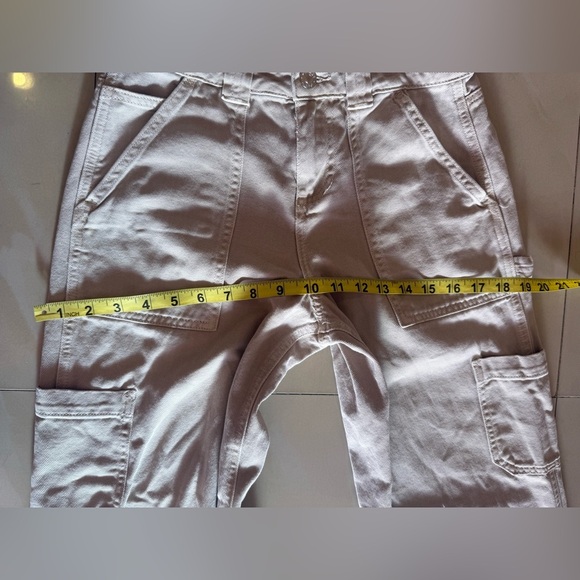 Women’s Garage Cargo pants, tan, size 00 Low waist khaki pockets comfy - Picture 5 of 15